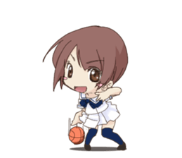 Cute Girl  by Yadokari sticker #5955529