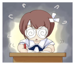 Cute Girl  by Yadokari sticker #5955532