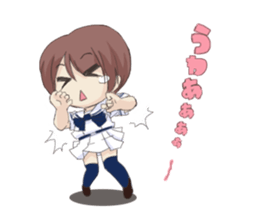 Cute Girl  by Yadokari sticker #5955535