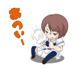 Cute Girl  by Yadokari sticker #5955537