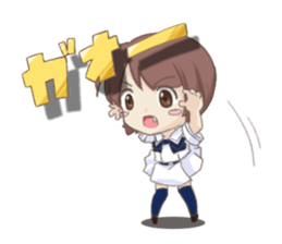 Cute Girl  by Yadokari sticker #5955542