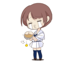 Cute Girl  by Yadokari sticker #5955553