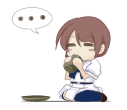 Cute Girl  by Yadokari sticker #5955555