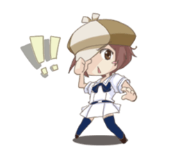 Cute Girl  by Yadokari sticker #5955557