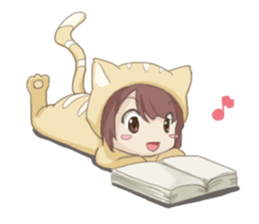 Cute Girl  by Yadokari sticker #5955558