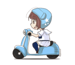 Cute Girl  by Yadokari sticker #5955561