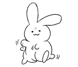 The rabbit which involves a snake sticker #5956459