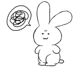 The rabbit which involves a snake sticker #5956460
