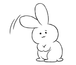 The rabbit which involves a snake sticker #5956464