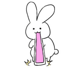 The rabbit which involves a snake sticker #5956466