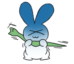 The rabbit which involves a snake sticker #5956467