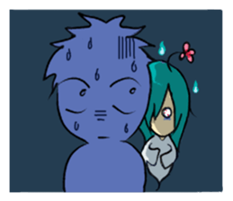 Ms. flower sticker #5956789