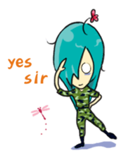 Ms. flower sticker #5956808