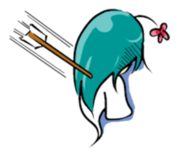 Ms. flower sticker #5956822