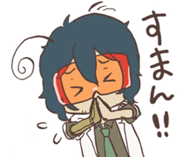 Uncle is a mad scientist sticker #5957942