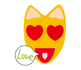 Fox Emotion Symbol sticker #5958326