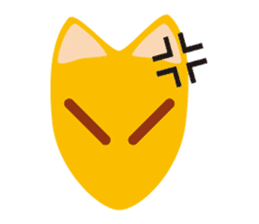 Fox Emotion Symbol sticker #5958330