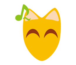 Fox Emotion Symbol sticker #5958331