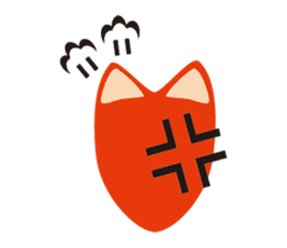 Fox Emotion Symbol sticker #5958332