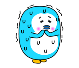 Close penguin sticker #5958363