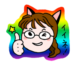 Petit Cat ! sticker #5958592