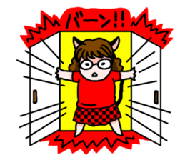 Petit Cat ! sticker #5958593