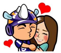 Chuan-Chuan,Chia-Chia Home Run sticker #5958677