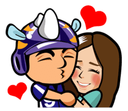 Chuan-Chuan,Chia-Chia Home Run sticker #5958677