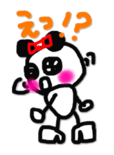 mochi-chan wearing high heels sticker #5959793