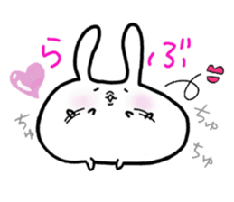 "Daifuku" rabbit's daily life 2 sticker #5959832