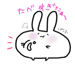 "Daifuku" rabbit's daily life 2 sticker #5959839