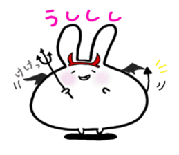 "Daifuku" rabbit's daily life 2 sticker #5959842