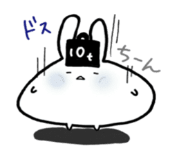 "Daifuku" rabbit's daily life 2 sticker #5959845