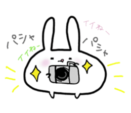 "Daifuku" rabbit's daily life 2 sticker #5959851