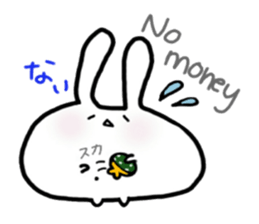 "Daifuku" rabbit's daily life 2 sticker #5959853