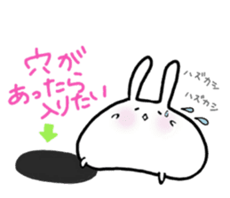 "Daifuku" rabbit's daily life 2 sticker #5959857