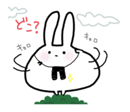 "Daifuku" rabbit's daily life 2 sticker #5959859