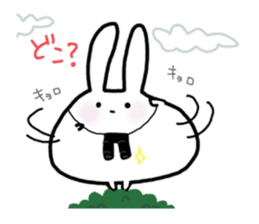 "Daifuku" rabbit's daily life 2 sticker #5959859