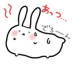 "Daifuku" rabbit's daily life 2 sticker #5959862