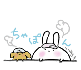 "Daifuku" rabbit's daily life 2 sticker #5959863