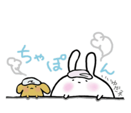 "Daifuku" rabbit's daily life 2 sticker #5959863