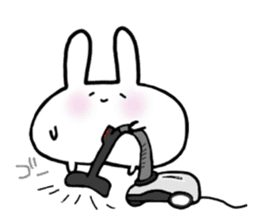 "Daifuku" rabbit's daily life 2 sticker #5959864