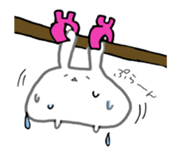 "Daifuku" rabbit's daily life 2 sticker #5959866