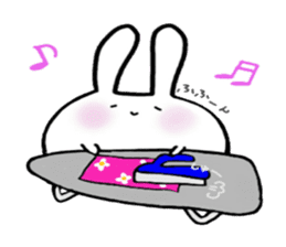 "Daifuku" rabbit's daily life 2 sticker #5959867