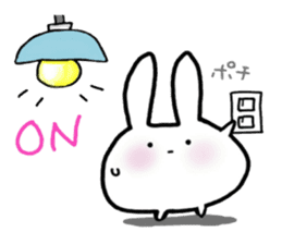 "Daifuku" rabbit's daily life 2 sticker #5959868