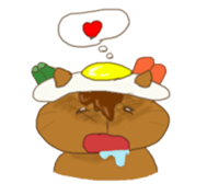 Meal cat sticker #5960818