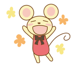 cutie mouse marie sticker #5962314