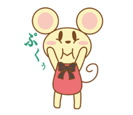 cutie mouse marie sticker #5962316