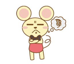 cutie mouse marie sticker #5962336