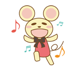 cutie mouse marie sticker #5962339